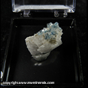 Mineral Specimen: Fluorapatite on Albite from Faira Mine, Golconda dist., Governador Valaderas, Minas Gerais, Brazil Mineral Specimen: Fluorapatite on Albite from Faira Mine, Golconda dist., Governador Valaderas, Minas Gerais, Brazil