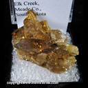 Mineral Specimen: Barite, Calcite from Elk Creek, Meade Co., South Dakota