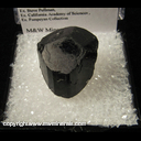 Mineral Specimen: Schorl Tourmaline from Jensen Quarry (now Landmark Golf Club at Oak Quarry), Jurupa, Jurupa Mts, Riverside Co., California, Ex. Steve Pullman, Ex. California Academy of Sciences , Ex. Pampeyan Collection Mineral Specimen: Schorl Tourmaline from Jensen Quarry (now Landmark Golf Club at Oak Quarry), Jurupa, Jurupa Mts, Riverside Co., California, Ex. Steve Pullman, Ex. California Academy of Sciences , Ex. Pampeyan Collection