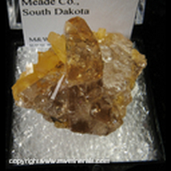 Mineral Specimen: Barite, Calcite from Elk Creek, Meade Co., South Dakota Mineral Specimen: Barite, Calcite from Elk Creek, Meade Co., South Dakota