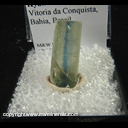 Mineral Specimen: Kyanite, Bicolor from Vitoria da Conquista, Bahia, Brazil Mineral Specimen: Kyanite, Bicolor from Vitoria da Conquista, Bahia, Brazil