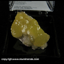 Mineral Specimen: Adamite from Mina Ojeula, Mapimi, Durago, Mexico Mineral Specimen: Adamite from Mina Ojeula, Mapimi, Durago, Mexico