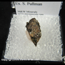 Mineral Specimen: Laueite, Jahnsite from Palermo #1 mine, N. Groton, Grafton Co., New Hampshire, Ex. S. Pullman Mineral Specimen: Laueite, Jahnsite from Palermo #1 mine, N. Groton, Grafton Co., New Hampshire, Ex. S. Pullman