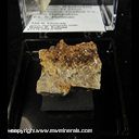 Mineral Specimen: Laueite, Whitlockite from Palermo #1 mine, N. Groton, Grafton Co., New Hampshire, Ex. S. Pullman Mineral Specimen: Laueite, Whitlockite from Palermo #1 mine, N. Groton, Grafton Co., New Hampshire, Ex. S. Pullman