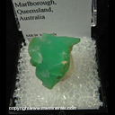 Mineral Specimen: Chrysoprase from Marlborough, Queensland, Australia Mineral Specimen: Chrysoprase from Marlborough, Queensland, Australia