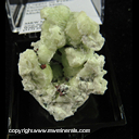 Mineral Specimen: Copper, Prehnite from Phoenix Mine, Keweenaw Co., Michigan Mineral Specimen: Copper, Prehnite from Phoenix Mine, Keweenaw Co., Michigan