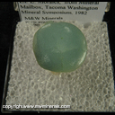 Mineral Specimen: Smithsonite from Kelly Mine, Magdalena District, Socorro Co., New Mexico, Ex. E. Morales, from Mineral Mailbox, Tacoma Washington Mineral Symposium, 1982 Mineral Specimen: Smithsonite from Kelly Mine, Magdalena District, Socorro Co., New Mexico, Ex. E. Morales, from Mineral Mailbox, Tacoma Washington Mineral Symposium, 1982