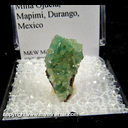 Mineral Specimen: "Blue" Adamite from Mina Ojuela, Mapimi, Durango, Mexico Mineral Specimen: "Blue" Adamite from Mina Ojuela, Mapimi, Durango, Mexico