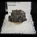 Mineral Specimen: Siegenite, Galena from Sweetwater Mine, Reynolds Co., Missouri Mineral Specimen: Siegenite, Galena from Sweetwater Mine, Reynolds Co., Missouri