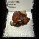 Mineral Specimen: Sphalerite, Dolomite, Calcite from Lincoln Quarry (Beamsville Quarry), Clinton Twp., Lincoln Co., Ontario, Canada Mineral Specimen: Sphalerite, Dolomite, Calcite from Lincoln Quarry (Beamsville Quarry), Clinton Twp., Lincoln Co., Ontario, Canada
