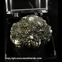 Mineral Specimen: Pyritized Marine Burrow from Ross Co., Ohio, Collected by J. Medici