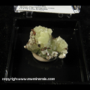Mineral Specimen: Copper on Prehnite from Phoenix Mine, Keweenaw Co., Michigan Mineral Specimen: Copper on Prehnite from Phoenix Mine, Keweenaw Co., Michigan