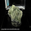 Mineral Specimen: Tremolite variety: Picrolite from Ropes Gold Mine, Marquette Co., Michigan Mineral Specimen: Tremolite variety: Picrolite from Ropes Gold Mine, Marquette Co., Michigan