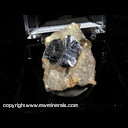 Mineral Specimen: Molybdenite, Quartz from Moly Hill, Lamotte, Quebec, Canada Mineral Specimen: Molybdenite, Quartz from Moly Hill, Lamotte, Quebec, Canada