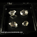 Mineral Specimen: Herkimer Diamonds from Herkimer, New York, 1972 Mineral Specimen: Herkimer Diamonds from Herkimer, New York, 1972