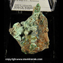 Mineral Specimen: Plancheite from Eagle Eye Mine, Moore Mine group, New Water District, La Paz Co., Arizona Mineral Specimen: Plancheite from Eagle Eye Mine, Moore Mine group, New Water District, La Paz Co., Arizona
