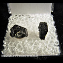 Mineral Specimen: Polybasite from Chispas Mine, Arizpe, Sonora, Mexico (old location closed 1907) Mineral Specimen: Polybasite from Chispas Mine, Arizpe, Sonora, Mexico (old location closed 1907)