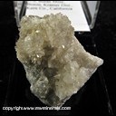 Mineral Specimen: Colemanite from U.S. Borax Mine, Boron, Kramer District, Kern Co., California Mineral Specimen: Colemanite from U.S. Borax Mine, Boron, Kramer District, Kern Co., California