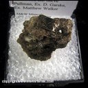 Mineral Specimen: Vermiculite from San Gabriel Mts., Los Angeles Co., California Ex. Steve Pullman, Ex. D. Garske, Ex. Matthew Walker Mineral Specimen: Vermiculite from San Gabriel Mts., Los Angeles Co., California Ex. Steve Pullman, Ex. D. Garske, Ex. Matthew Walker