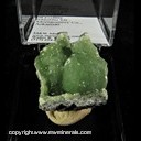 Mineral Specimen: Wavellite from Mauldin Mountain, Montgomery Co., Arkansas Mineral Specimen: Wavellite from Mauldin Mountain, Montgomery Co., Arkansas