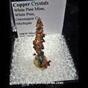 Mineral Specimen: Copper Crystals from White Pine Mine, White Pine, Ontonagon County, Michigan Mineral Specimen: Copper Crystals from White Pine Mine, White Pine, Ontonagon County, Michigan