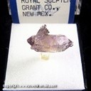 Mineral Specimen: Amethyst from Royal Scepter Mine, Grant Co., New Mexico, Ex. Norm Woods from Carousel Gems and Minerals Mineral Specimen: Amethyst from Royal Scepter Mine, Grant Co., New Mexico, Ex. Norm Woods from Carousel Gems and Minerals