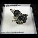 Mineral Specimen: Hematite, Quartz from Bouse, Plomosa Mining Dist., Plumose Mountains, La Paz Co., Arizona, Ex. Norm Woods Mineral Specimen: Hematite, Quartz from Bouse, Plomosa Mining Dist., Plumose Mountains, La Paz Co., Arizona, Ex. Norm Woods