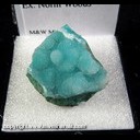 Mineral Specimen: Druze Quartz on Chrysocolla from Arizona, Ex. Norm Woods Mineral Specimen: Druze Quartz on Chrysocolla from Arizona, Ex. Norm Woods
