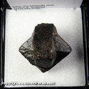 Mineral Specimen: Staurolite Twin from Cherokee Co., North Carolina, Ex. Norm Woods Mineral Specimen: Staurolite Twin from Cherokee Co., North Carolina, Ex. Norm Woods