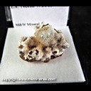 Mineral Specimen: Hydrozincite (SW FL) from Mapimi, Durango, Mexico Ex. Norm Woods Mineral Specimen: Hydrozincite (SW FL) from Mapimi, Durango, Mexico Ex. Norm Woods