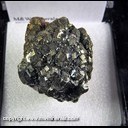 Mineral Specimen: Pyrite, Iridescent from St. Louis Co., Missouri, Ex. Norm Woods