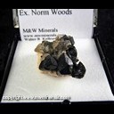 Mineral Specimen: Tourmaline (Schorl), Feldspar, Quartz from Zimbabwe (labeled Rhodesia - pre 1980), Ex. Norm Woods Mineral Specimen: Tourmaline (Schorl), Feldspar, Quartz from Zimbabwe (labeled Rhodesia - pre 1980), Ex. Norm Woods