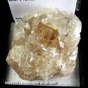 Mineral Specimen: Fluorite, Calcite from Indiana, Ex. Norm Woods Mineral Specimen: Fluorite, Calcite from Indiana, Ex. Norm Woods