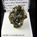 Mineral Specimen: Andradite Garnet from Quartzite Mountain near Stanley Butte, San Carlos Reservation, Graham Co., Arizona, Ex. Norm Woods Mineral Specimen: Andradite Garnet from Quartzite Mountain near Stanley Butte, San Carlos Reservation, Graham Co., Arizona, Ex. Norm Woods