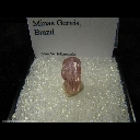 Mineral Specimen: Rose Imperial Topaz from Ouro Preto, Minas Gerais, Brazil Mineral Specimen: Rose Imperial Topaz from Ouro Preto, Minas Gerais, Brazil