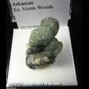 Mineral Specimen: Wavellite from Garland Co., Arkansas, Ex. Norm Woods
