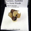 Mineral Specimen: Mimetite from Mount Bonnie ine, Grove Hill, Victoria-Daly Region, Northern Territory, Austria, Ex. Norm Woods Mineral Specimen: Mimetite from Mount Bonnie ine, Grove Hill, Victoria-Daly Region, Northern Territory, Austria, Ex. Norm Woods