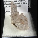 Mineral Specimen: Quartz with Manganese Inclusions from Johannesburg District, Gaunteng, South Africa, Ex. Norm Woods