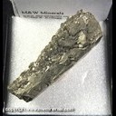 Mineral Specimen: Pyrite Bar (note: smooth face on one side) from Butterstick Pocket (1974 find), 1250 foot level, Buick Mine, Iron Co., Missouri, Ex. Norm Woods Mineral Specimen: Pyrite Bar (note: smooth face on one side) from Butterstick Pocket (1974 find), 1250 foot level, Buick Mine, Iron Co., Missouri, Ex. Norm Woods
