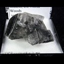 Mineral Specimen: Polydymite included in Calcite from Gray Quarry, Hamilton, Hancock Co., Illinois, Ex. Norm Woods Mineral Specimen: Polydymite included in Calcite from Gray Quarry, Hamilton, Hancock Co., Illinois, Ex. Norm Woods