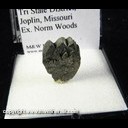 Mineral Specimen: Marcasite variety: Cogwheel from Tri State District, Joplin, Missouri, Ex. Norm Woods Mineral Specimen: Marcasite variety: Cogwheel from Tri State District, Joplin, Missouri, Ex. Norm Woods