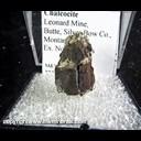 Mineral Specimen: Chalcocite from Leonard Mine, Butte, Silver Bow Co., Montana, Ex. Norm Woodss Mineral Specimen: Chalcocite from Leonard Mine, Butte, Silver Bow Co., Montana, Ex. Norm Woodss