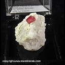 Mineral Specimen: Spinel and Pagarsite in Marble from Luc Yen District, Yen Bai Province, Vietnam Mineral Specimen: Spinel and Pagarsite in Marble from Luc Yen District, Yen Bai Province, Vietnam