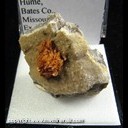 Mineral Specimen: Dolomite on Calcite from Hume, Bates Co., Missouri, Ex. Norm Woods Mineral Specimen: Dolomite on Calcite from Hume, Bates Co., Missouri, Ex. Norm Woods