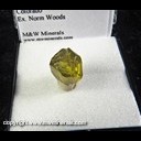 Mineral Specimen: Sphalerite, Gemmy Green from K.D. Pocket, Portland Mine, Amphitheater gralcial cirque, Ouray, Ouray Co., Colorado, Ex. Norm Woods Mineral Specimen: Sphalerite, Gemmy Green from K.D. Pocket, Portland Mine, Amphitheater gralcial cirque, Ouray, Ouray Co., Colorado, Ex. Norm Woods
