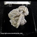 Mineral Specimen: Quartz variety: Chalcedony pseudomorph after Gypsum from Crawford Dam, Crawford, Dawes Co., Nebraska, Ex. Norm Woods Mineral Specimen: Quartz variety: Chalcedony pseudomorph after Gypsum from Crawford Dam, Crawford, Dawes Co., Nebraska, Ex. Norm Woods