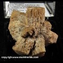 Mineral Specimen: Aragonite from Rio Gallo, Molina de Aragon, Guadalajara, Castile-La Mancha, Spain, Ex. Norm Woods Mineral Specimen: Aragonite from Rio Gallo, Molina de Aragon, Guadalajara, Castile-La Mancha, Spain, Ex. Norm Woods