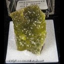 Mineral Specimen: Smithsonite variety: Cuprian from 79 Mine, Hayden, Gila Co., Arizona, Ex. Norm Woods Mineral Specimen: Smithsonite variety: Cuprian from 79 Mine, Hayden, Gila Co., Arizona, Ex. Norm Woods
