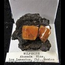 Mineral Specimen: Wulfenite from Mina Ahumada, Sierra de Los Lamentos, Municipio de Ahumada, Chihuahua, Mexico