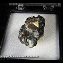 Mineral Specimen: Pyrite, Octahedral from Bancroft area, Ontario, Canada, Ex. Norm Woods
